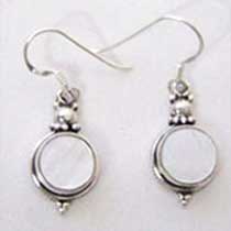 Silver Earrings : KGJ-E-101