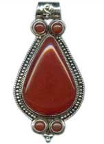 Silver Pendants : KGJ-P-103