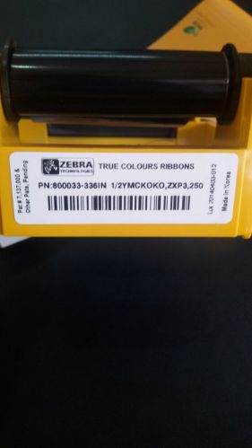 Zebra Zxp3 Half Panel Aadhar Card Ribbon