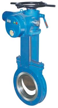 Motorized Knife Edge Gate Valve