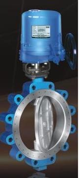 Motorized PTFE Seated Butterfly Valve