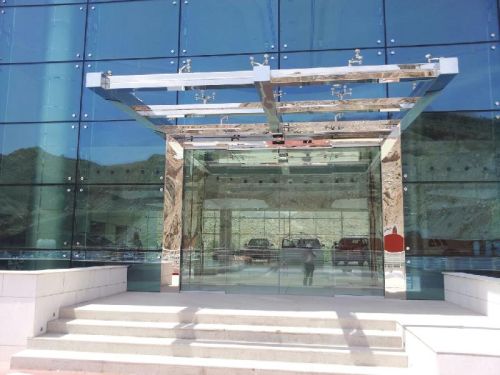 Stainless Steel Glass Canopy