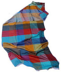 Checkered Silk Stoles