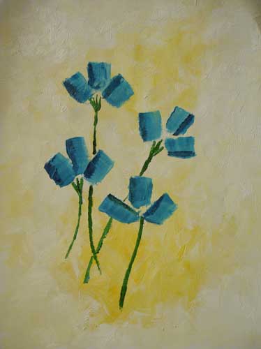 Flowers In Oil