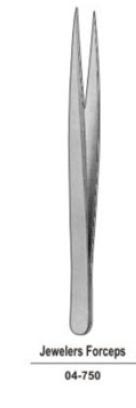 Stainless steel Jeweler Type & Splinter Forceps