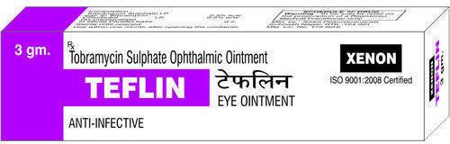 Teflin Eye Ointment, For Anti Biotic