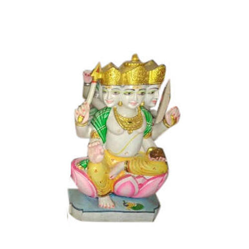 Stone Brahma Statue