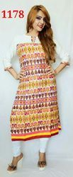 Designer Kurtis, Sleeve Type : 3/4th Sleeve, Half Sleeve