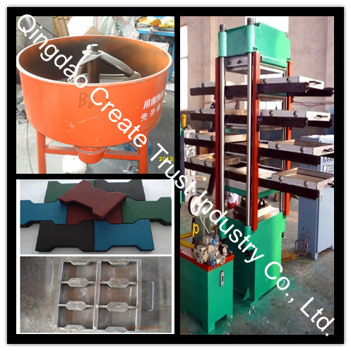 Rubber Tile Machine, Brand Name : CX