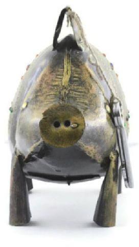 Iron Handmade Pig Shaped Coin Boxes