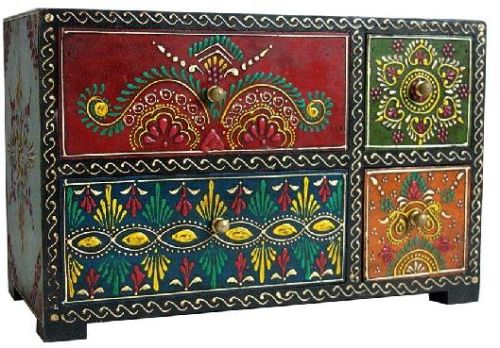 Wooden Small Drawer Set, Color : Multicolor