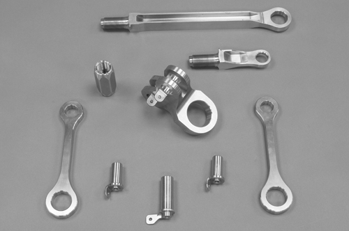CNC MACHINING & ASSEMBLY OF TITANIUM AND STAINLESS STEEL ENGINE MOUNTS
