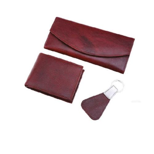 Leather 3 In 1 Gift Set