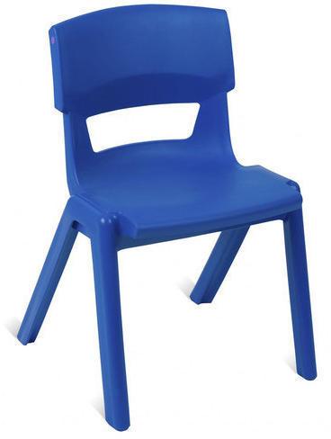 Plastic Classroom Chair, Color : Blue