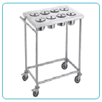 Masala Trolley, Capacity : 4 Jar, 6 Jar, 8 Jar