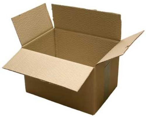 Kraft Paper Mono Carton Box, Color : Brown