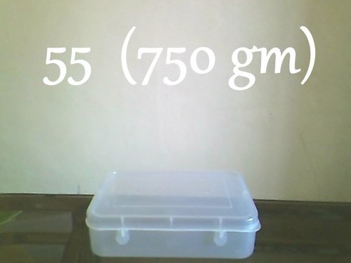 750 Gm Square Plastic Box