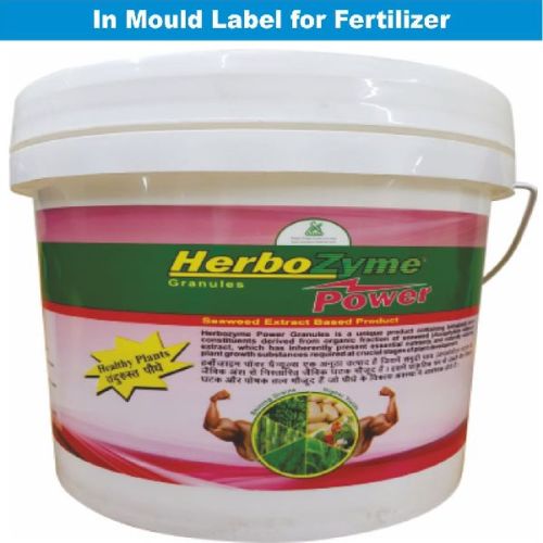 In Mould Label For Fertilizer