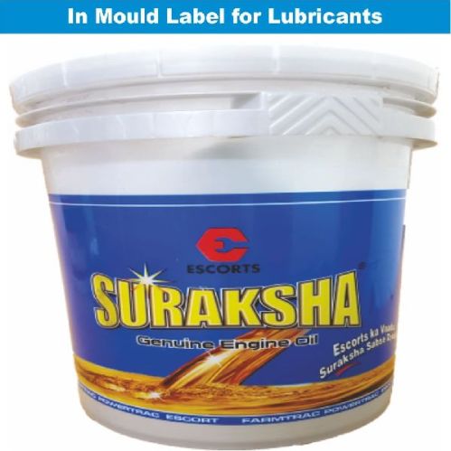 In Mould Label For Lubricants