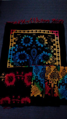 Royal Blue Fabric Stole