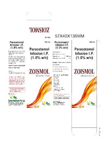 ZOISMOL INFUSION 100ML