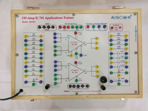Op-AMP IC 741 Application and Characteristics (Parameter) Trainer SB-913