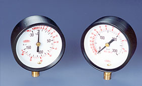 Refrigeration Gauges, Connection : 1/8NPT In 2.5'