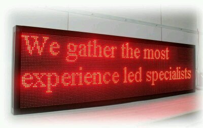 Moving Message Display