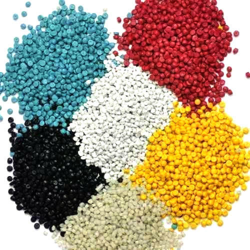 Colored Plastic Granules