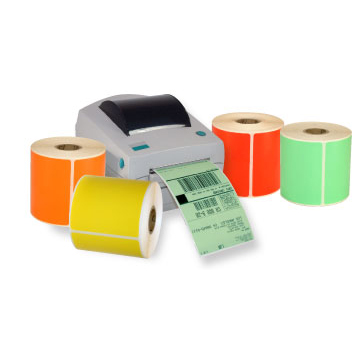 Colored Desktop Direct Thermal Labels