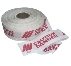 LLDPE White Custom Caution Tape
