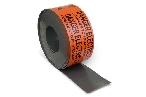 LLDPE Electrical Warning Tape, For Telecommunication, Fibre Optic, Color : Orange