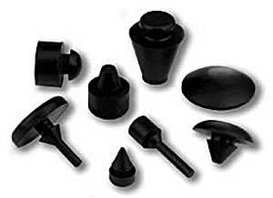 Rubber Push-In Bumpers