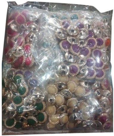Colored Fancy Garment Button, For Clothes, Shape : Round