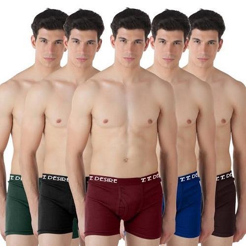 Cotton Mens Underwears, Pattern : Plain