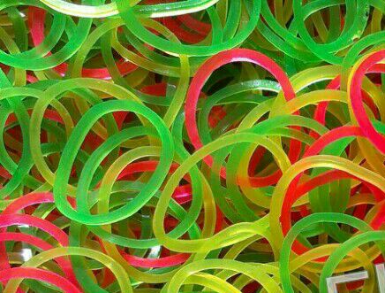 Nylon Rubber Bands, Color : MULTICLOR