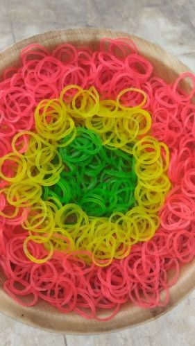 Poly Rubber Bands, Color : MULTICOLOR