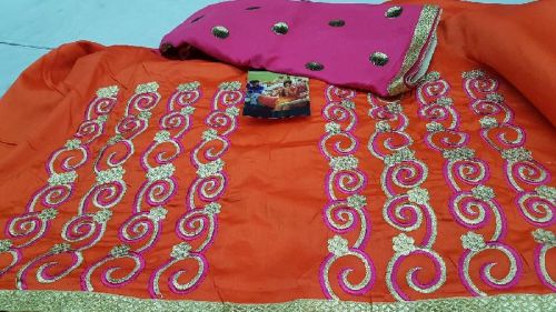 Phulkari Embroidered Unstitched Suits