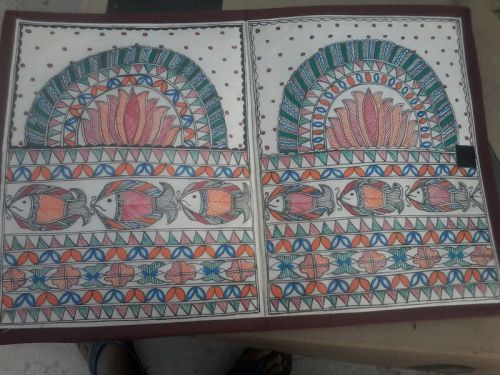 Madhubani Painted Office Files