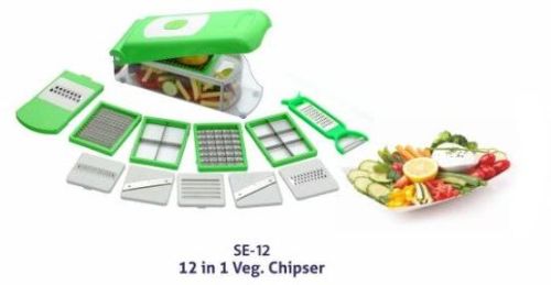 12 In 1 Vegetable Chipser, Feature : Good Quality