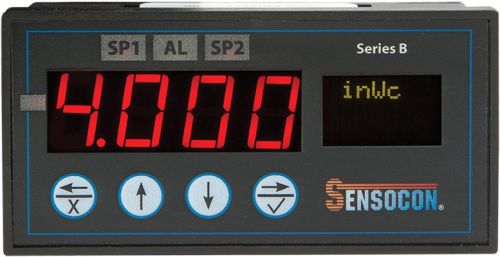 1/8 DIN Digital Differential Pressure Controller - Series B4