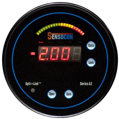 Digital Differential Pressure Gauge - Series A2