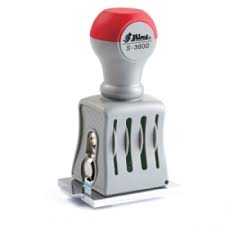 Polished 100-200 Gm Mild Steel Die Plate Daters, Length : 24-48 Mm