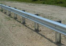 Aluminium Beam Crash Barriers, For Bridge Safety