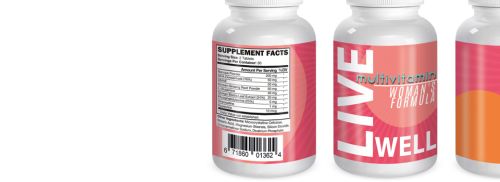 Custom Vitamin Labels