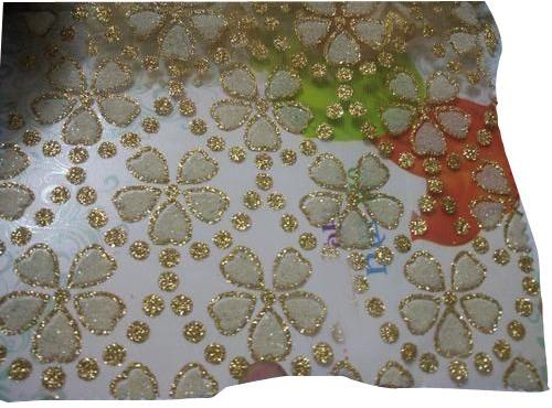 Embroidered Net Garment Fabric