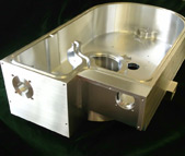 CUSTOM PRECISION MACHINING OF HIGH VACUUM CHAMBER