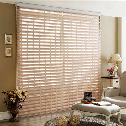 Fabric Triple Shade Roller Blinds, For On Window, Pattern : Horizontal