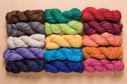 Polyester Spun Cotton Blended Yarn, For Embroidery, Filling Material, Knitting, Feature : Anti-Bacteria