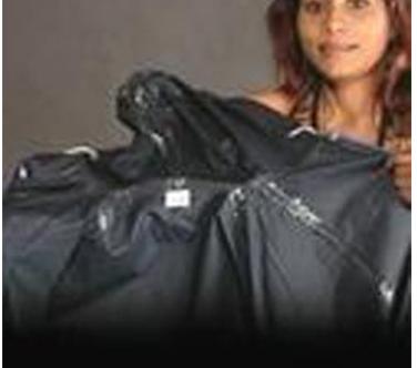 RUBBERIZED RAIN COAT